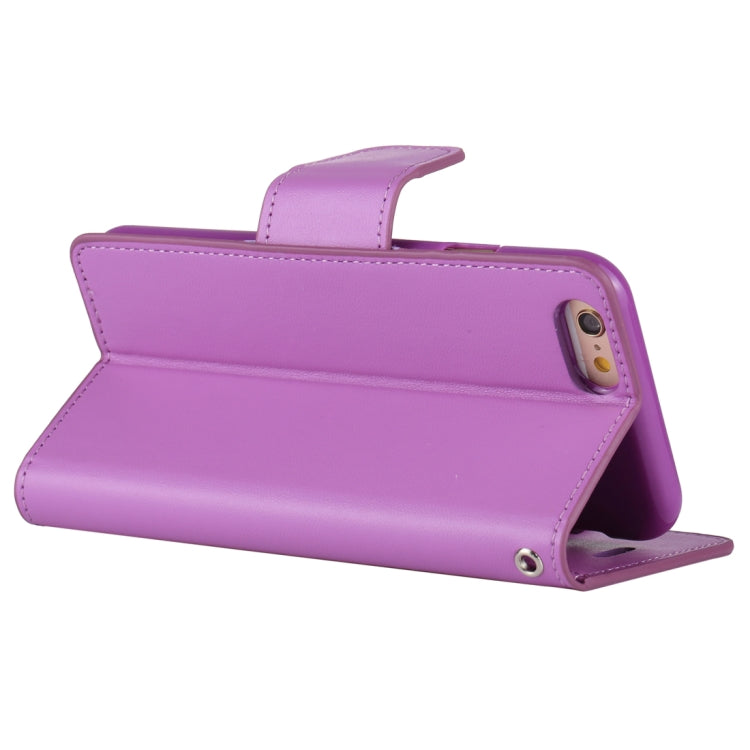 GOOSPERY SONATA DIARY Series for iPhone 6 & 6s Horizontal Flip Leather Case with Holder & Card Slots & Wallet