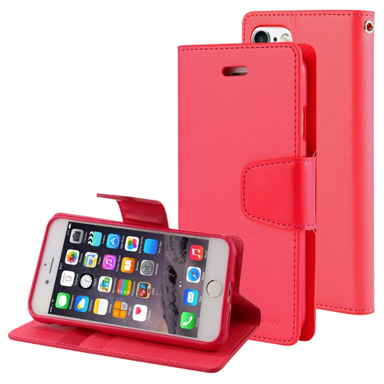 GOOSPERY SONATA DIARY Series for iPhone 6 & 6s Horizontal Flip Leather Case with Holder & Card Slots & Wallet