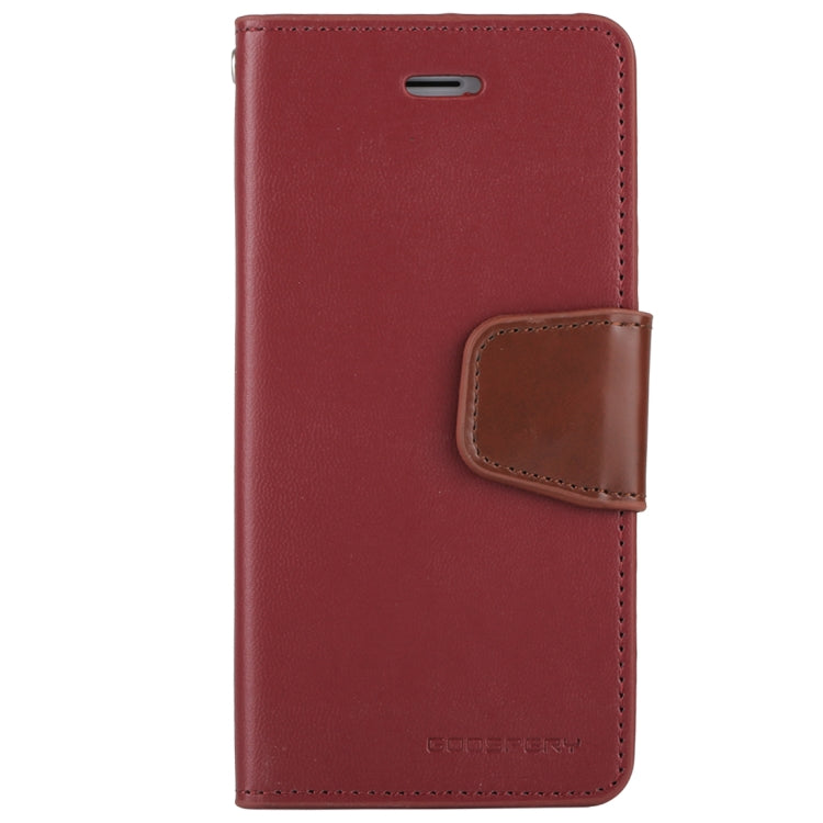 GOOSPERY SONATA DIARY Series for iPhone 6 & 6s Horizontal Flip Leather Case with Holder & Card Slots & Wallet