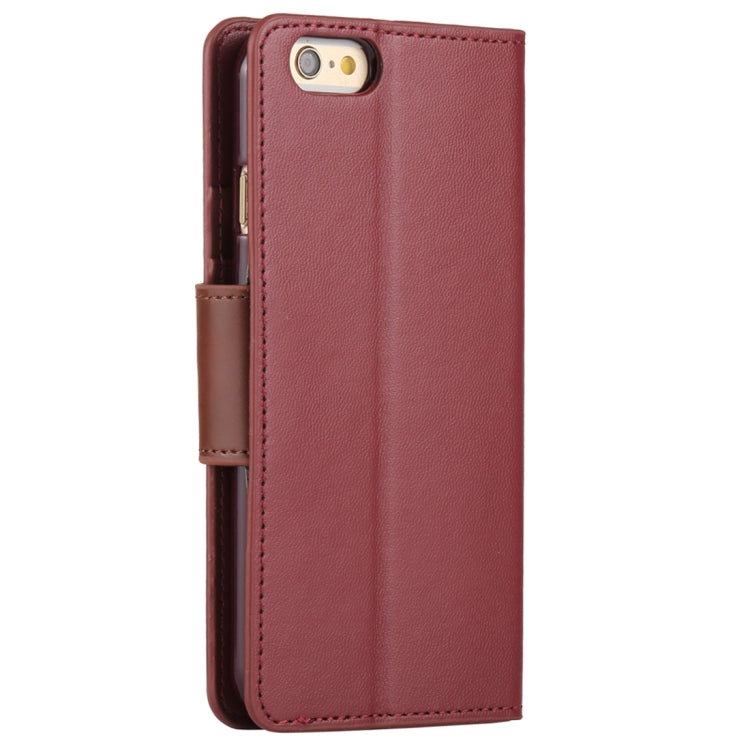 GOOSPERY SONATA DIARY Series for iPhone 6 & 6s Horizontal Flip Leather Case with Holder & Card Slots & Wallet