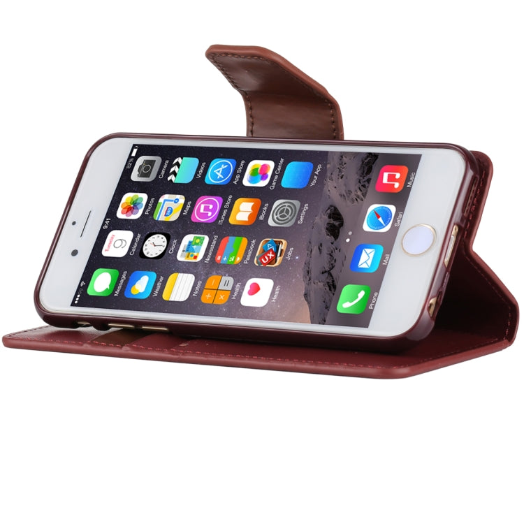 GOOSPERY SONATA DIARY Series for iPhone 6 & 6s Horizontal Flip Leather Case with Holder & Card Slots & Wallet