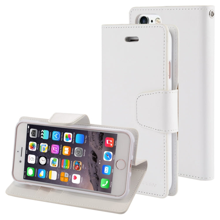 GOOSPERY SONATA DIARY Series for iPhone 6 & 6s Horizontal Flip Leather Case with Holder & Card Slots & Wallet