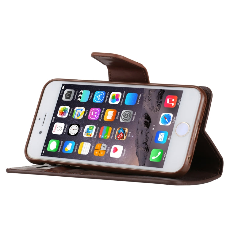 GOOSPERY SONATA DIARY Series for iPhone 6 & 6s Horizontal Flip Leather Case with Holder & Card Slots & Wallet