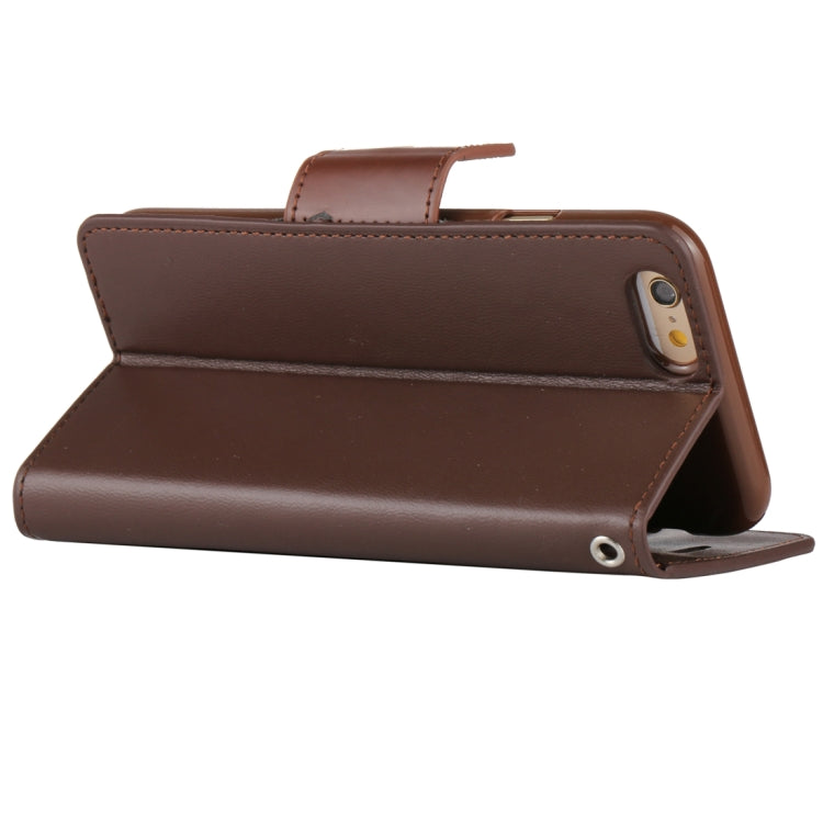 GOOSPERY SONATA DIARY Series for iPhone 6 & 6s Horizontal Flip Leather Case with Holder & Card Slots & Wallet
