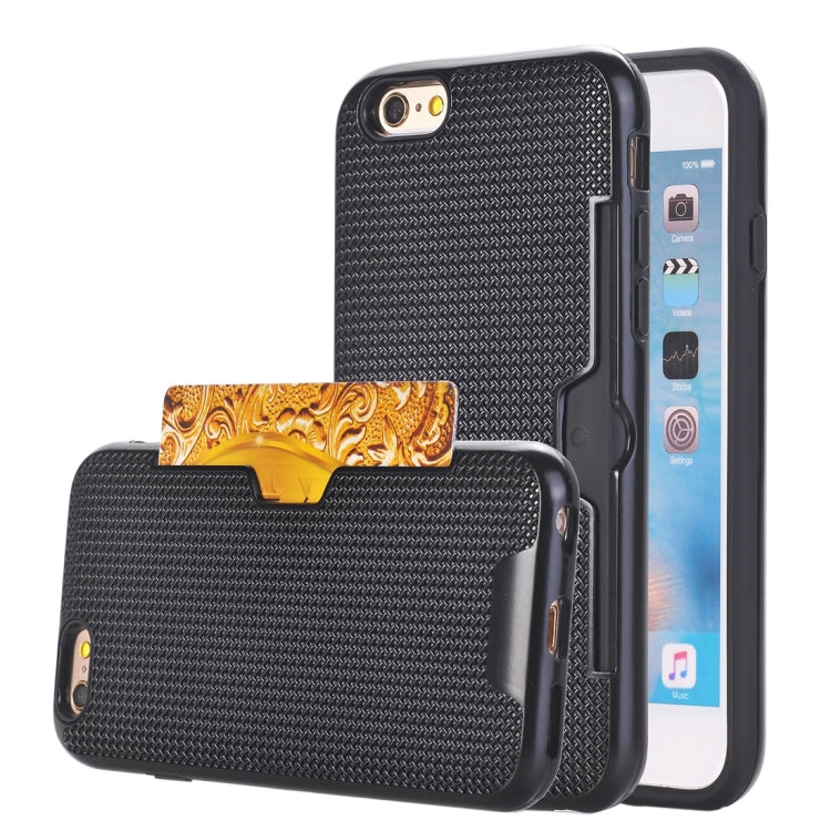 For iPhone 6 & 6s Dream Network Dropproof Protective Back Cover Case with Card Slots