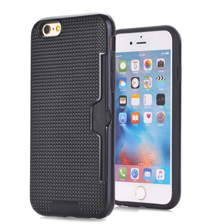 For iPhone 6 & 6s Dream Network Dropproof Protective Back Cover Case with Card Slots
