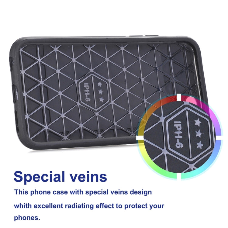 For iPhone 6 & 6s Dream Network Dropproof Protective Back Cover Case with Card Slots