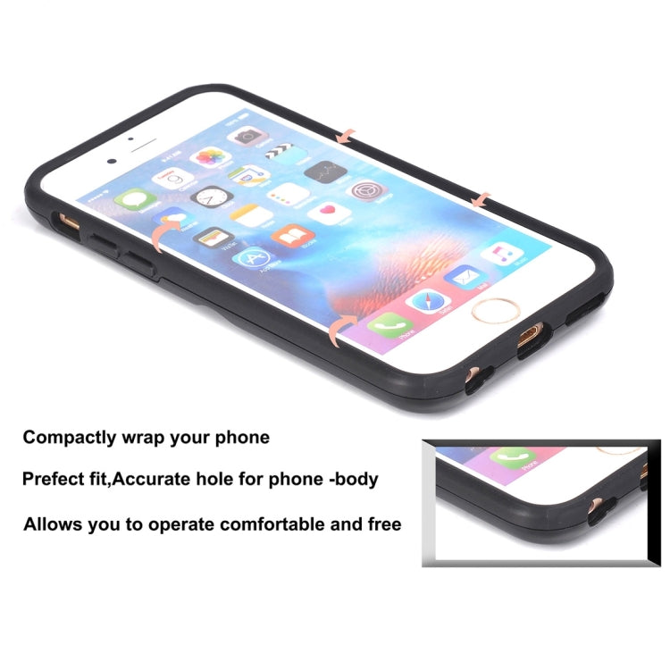 For iPhone 6 & 6s Dream Network Dropproof Protective Back Cover Case with Card Slots