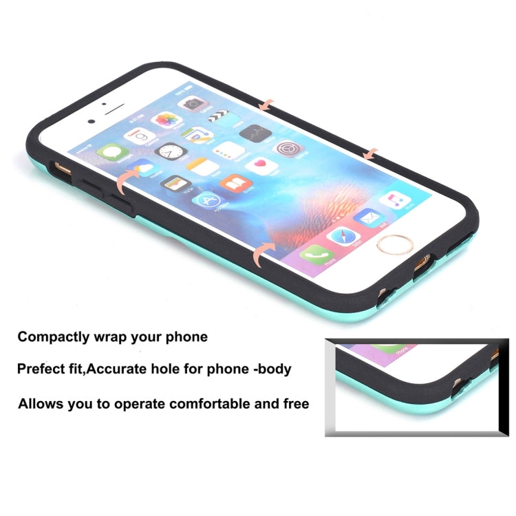 For iPhone 6 & 6s Dream Network Dropproof Protective Back Cover Case with Card Slots