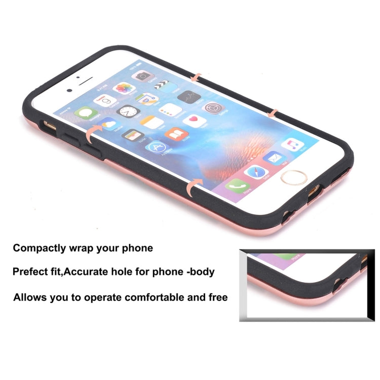 For iPhone 6 & 6s Dream Network Dropproof Protective Back Cover Case with Card Slots