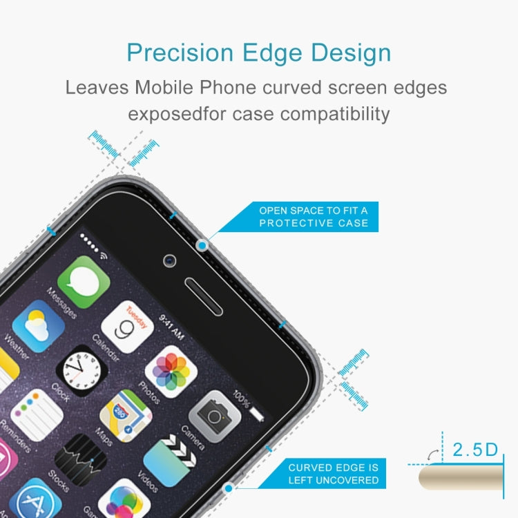 10 PCS 0.26mm 9H 2.5D Tempered Glass Film for iPod touch 6 / touch 7