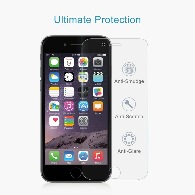 10 PCS 0.26mm 9H 2.5D Tempered Glass Film for iPod touch 6 / touch 7