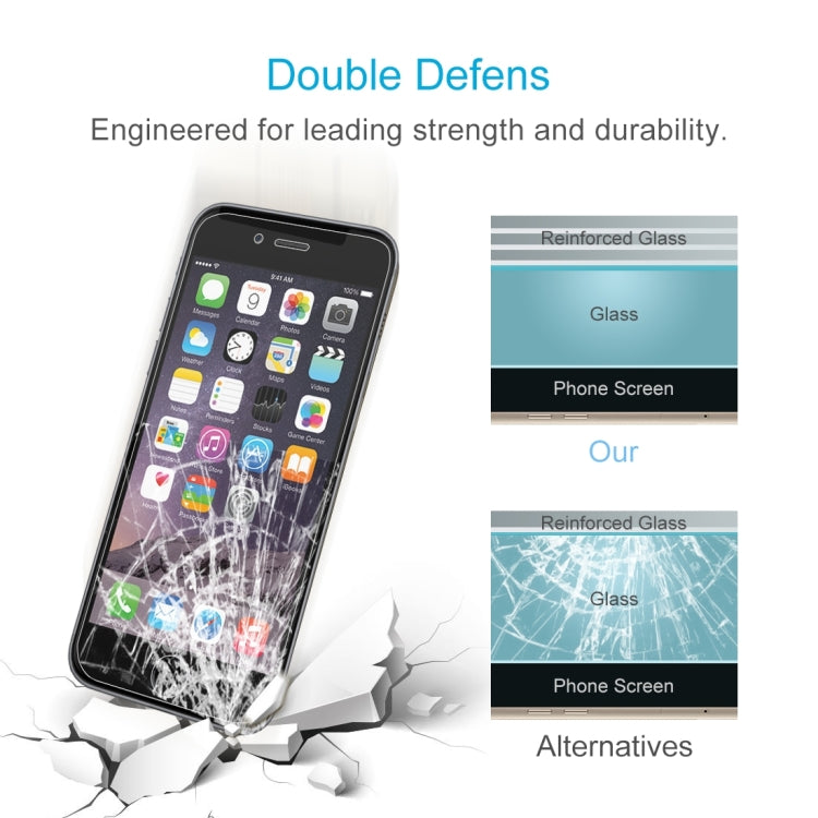10 PCS 0.26mm 9H 2.5D Tempered Glass Film for iPod touch 6 / touch 7
