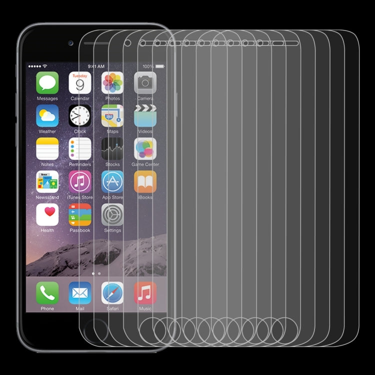 10 PCS 0.26mm 9H 2.5D Tempered Glass Film for iPod touch 6 / touch 7