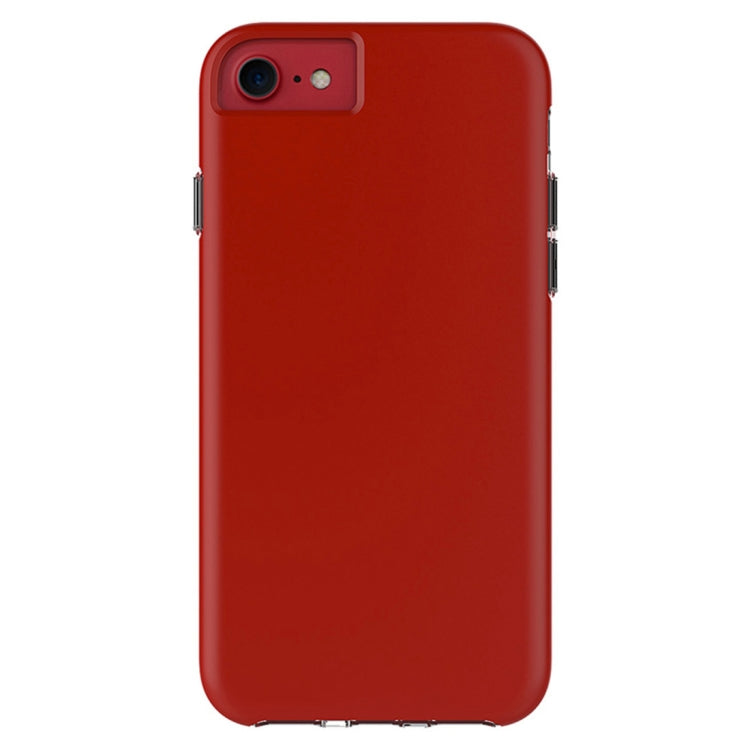 For iPhone 6 & 6s PC + TPU Chrome Plated Press Button Protective Back Cover Case