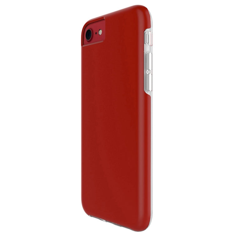 For iPhone 6 & 6s PC + TPU Chrome Plated Press Button Protective Back Cover Case