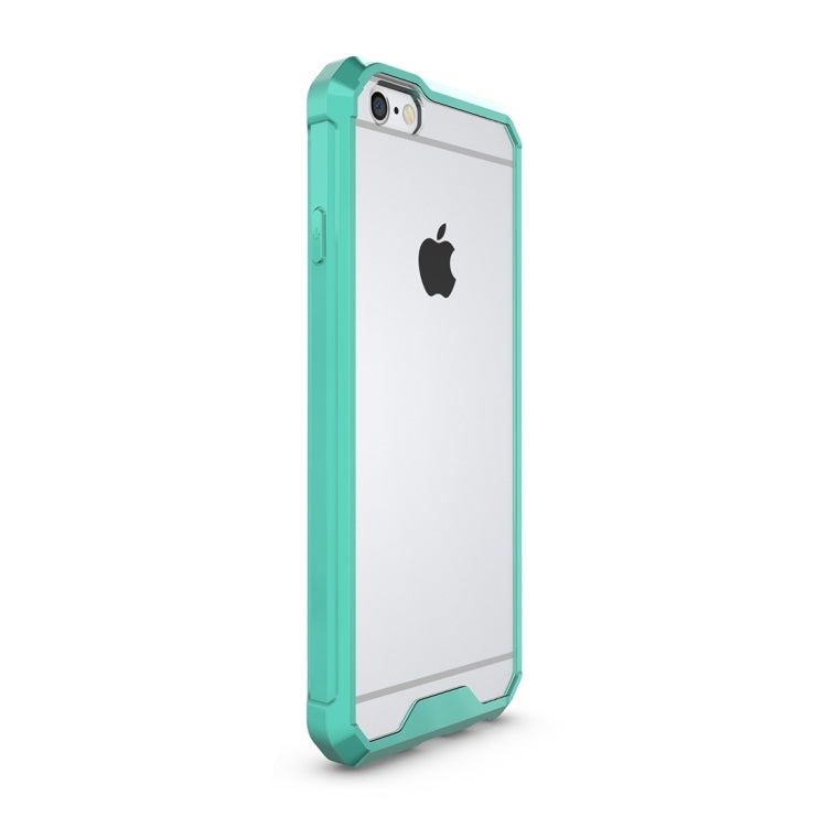 For iPhone 6 & 6s Shockproof Acrylic + TPU Transparent Armor Protective Case