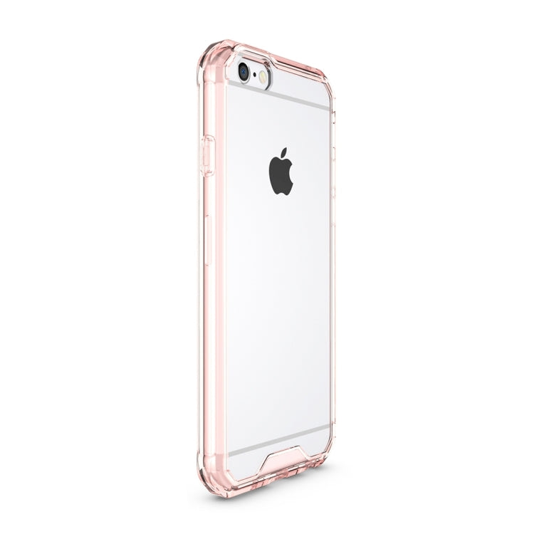 For iPhone 6 & 6s Shockproof Acrylic + TPU Transparent Armor Protective Case