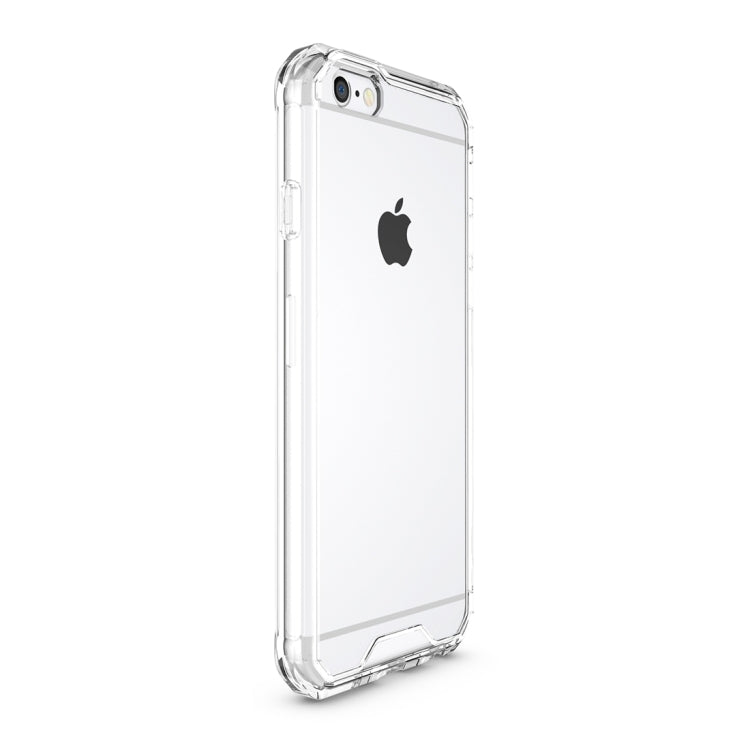 For iPhone 6 & 6s Shockproof Acrylic + TPU Transparent Armor Protective Case