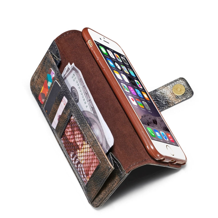For iPhone 6 & 6s Retro Literary Forest Series Horizontal Flip Leather Case with Holder & Card Slot & Wallet & Photo Frame