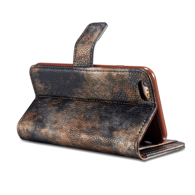For iPhone 6 & 6s Retro Literary Forest Series Horizontal Flip Leather Case with Holder & Card Slot & Wallet & Photo Frame