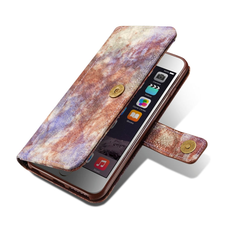 For iPhone 6 & 6s Retro Literary Forest Series Horizontal Flip Leather Case with Holder & Card Slot & Wallet & Photo Frame