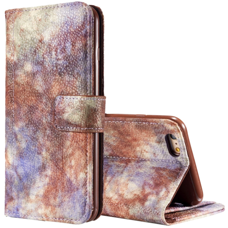For iPhone 6 & 6s Retro Literary Forest Series Horizontal Flip Leather Case with Holder & Card Slot & Wallet & Photo Frame