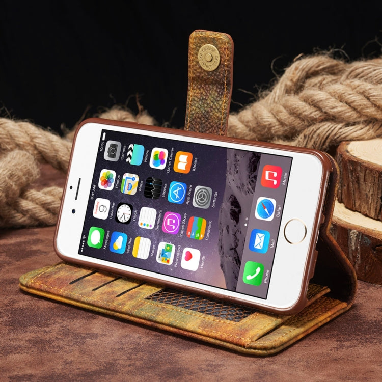 For iPhone 6 & 6s Retro Literary Forest Series Horizontal Flip Leather Case with Holder & Card Slot & Wallet & Photo Frame