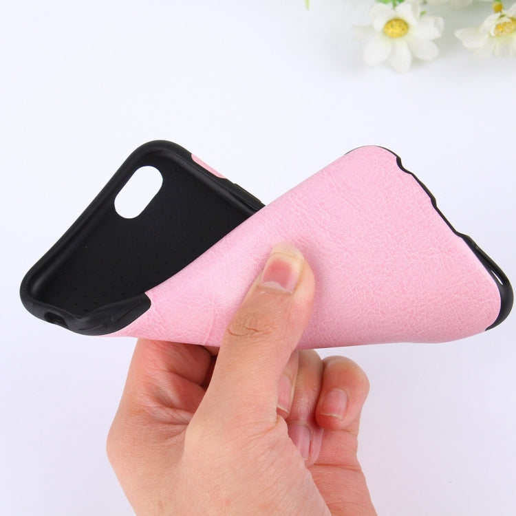 For iPhone 6 & 6s Crazy Horse Texture TPU + PU Protective Case