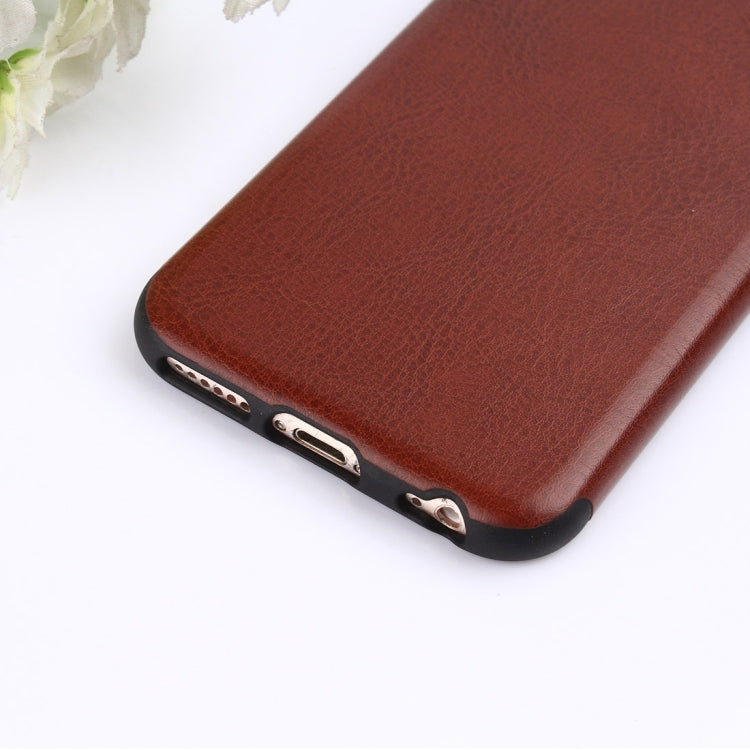 For iPhone 6 & 6s Crazy Horse Texture TPU + PU Protective Case