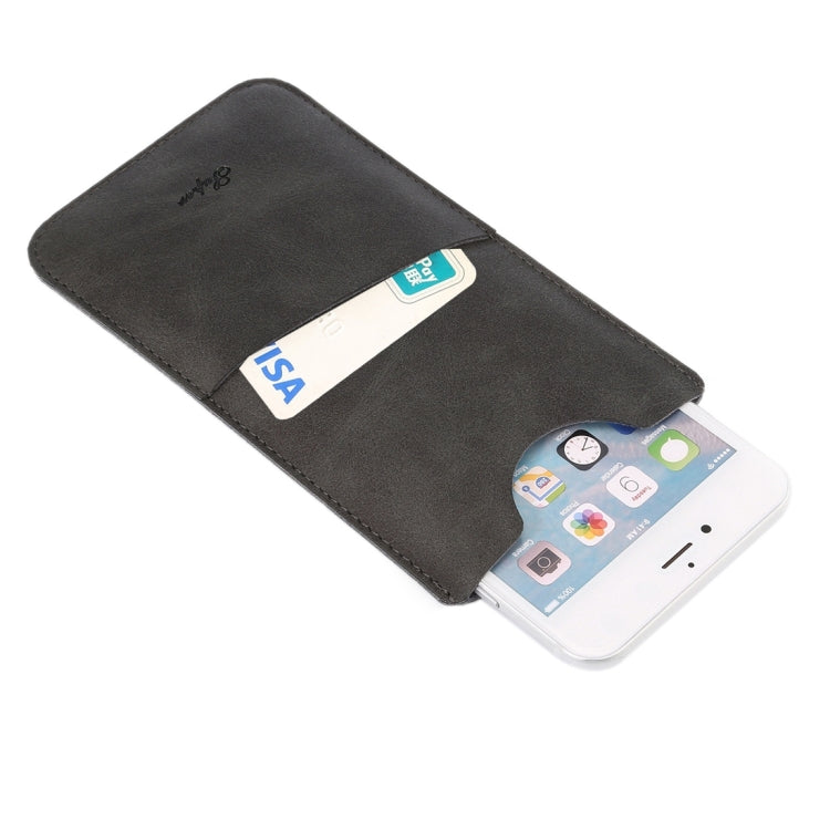 For iPhone 6 & 6s Little Cow Texture Vertical Style Leather Case / Shoulder Bag with Card Slot