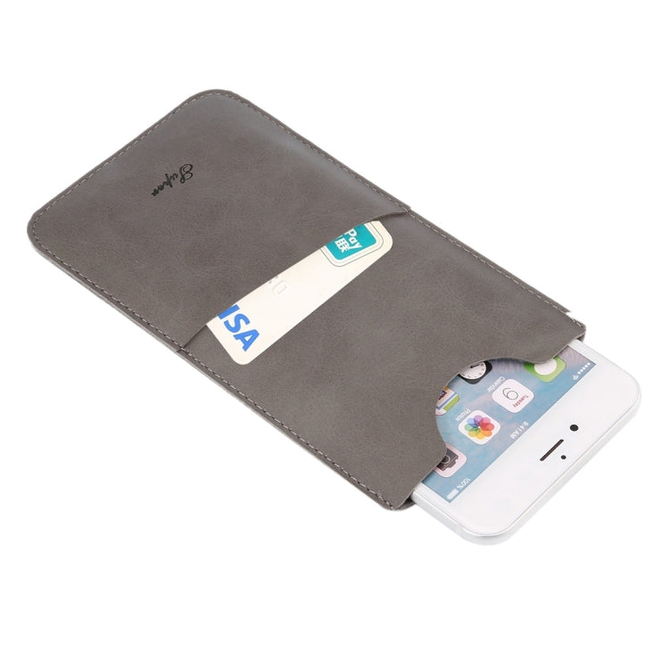 For iPhone 6 & 6s Little Cow Texture Vertical Style Leather Case / Shoulder Bag with Card Slot