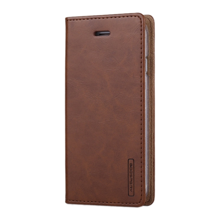 GOOSPERY BLUE MOON FLIP for iPhone 6 & 6s Crazy Horse Texture PU + TPU Horizontal Flip Leather Case with Holder & Card Slots & Wallet