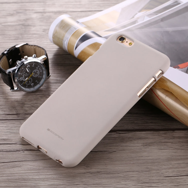 GOOSPERY SOFT FEELING for iPhone 6 & 6s Liquid State TPU Drop-proof Soft Protective Back Cover Case