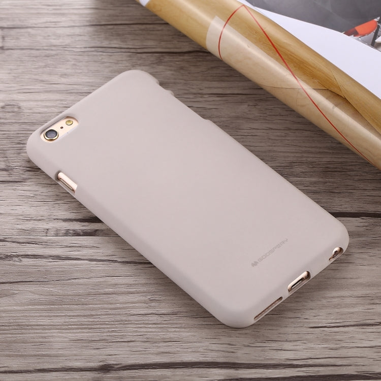 GOOSPERY SOFT FEELING for iPhone 6 & 6s Liquid State TPU Drop-proof Soft Protective Back Cover Case