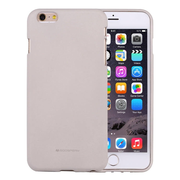 GOOSPERY SOFT FEELING for iPhone 6 & 6s Liquid State TPU Drop-proof Soft Protective Back Cover Case
