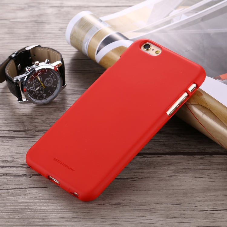 GOOSPERY SOFT FEELING for iPhone 6 & 6s Liquid State TPU Drop-proof Soft Protective Back Cover Case