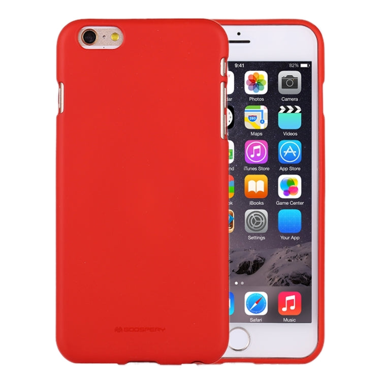GOOSPERY SOFT FEELING for iPhone 6 & 6s Liquid State TPU Drop-proof Soft Protective Back Cover Case