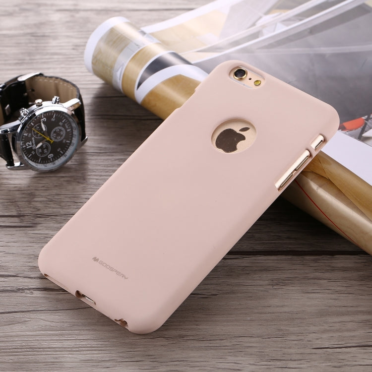 GOOSPERY SOFT FEELING for iPhone 6 & 6s Liquid State TPU Drop-proof Soft Protective Back Cover Case