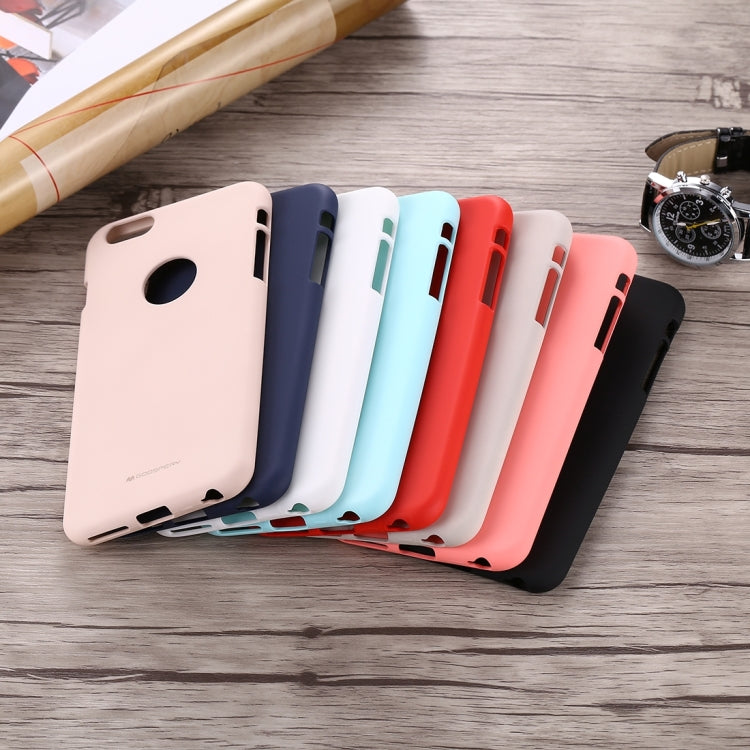 GOOSPERY SOFT FEELING for iPhone 6 & 6s Liquid State TPU Drop-proof Soft Protective Back Cover Case