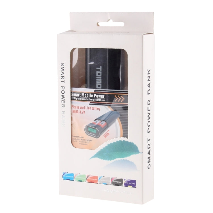 TOMO M2 DIY 2 x 18650 Batteries (Not Included) Power Bank Shell Box with Display & 2 USB Output