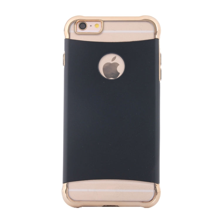 For iPhone 6 & 6s Electroplating Dropproof TPU+PC Detachable Protective Back Cover Case