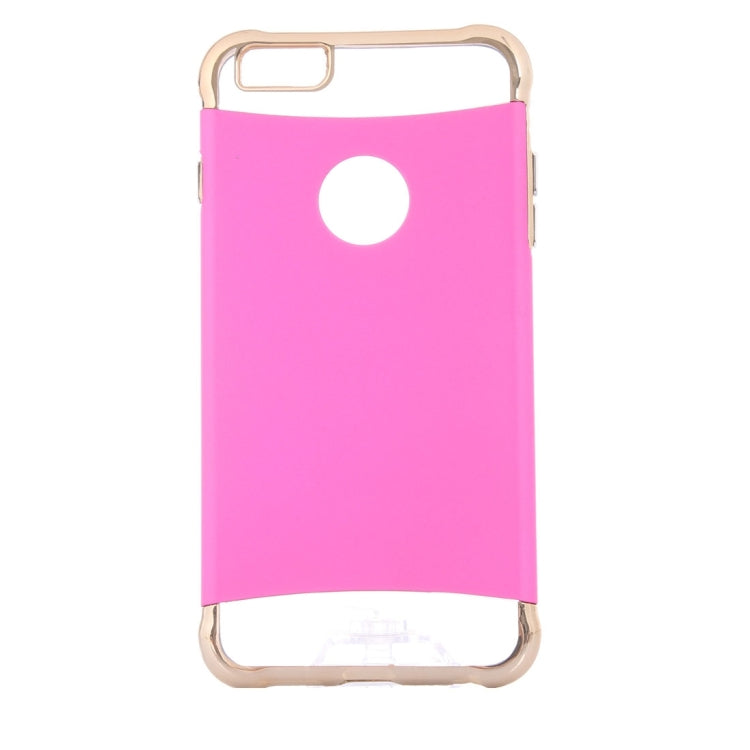 For iPhone 6 & 6s Electroplating Dropproof TPU+PC Detachable Protective Back Cover Case