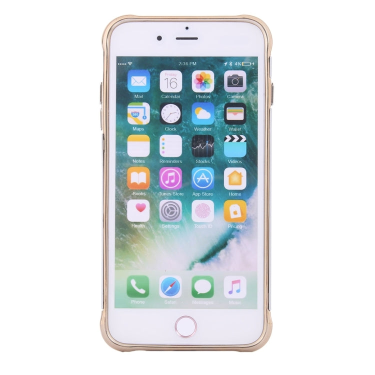 For iPhone 6 & 6s Electroplating Dropproof TPU+PC Detachable Protective Back Cover Case