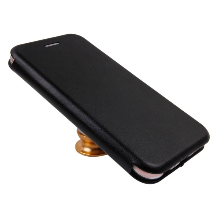 For iPhone 6 Magnetic Suction Style Horizontal Flip Leather Case with Holder & Card Slots