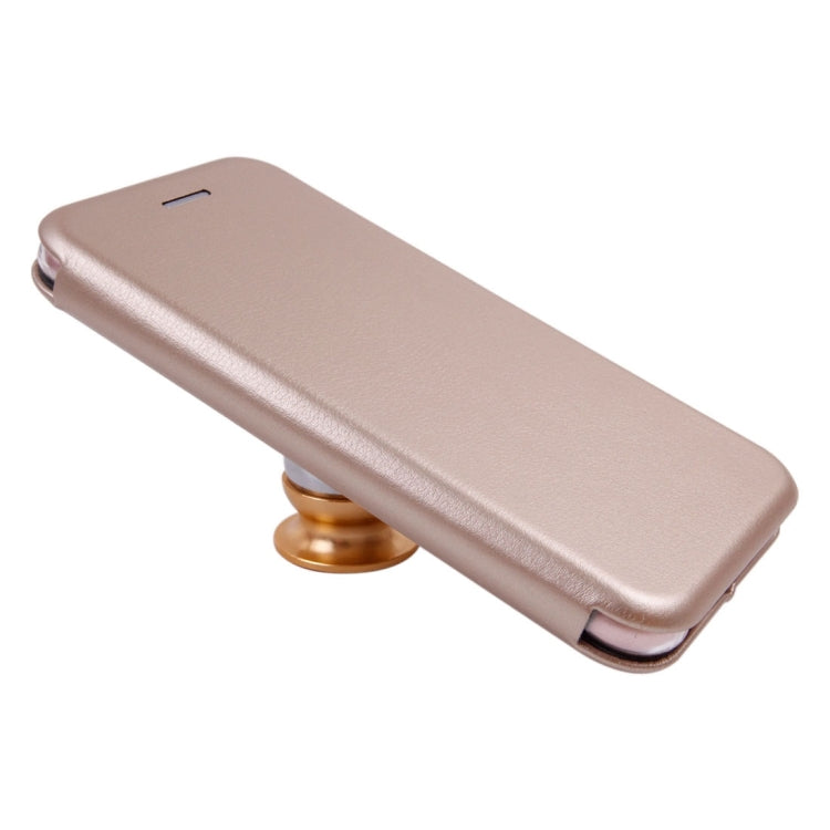 For iPhone 6 Magnetic Suction Style Horizontal Flip Leather Case with Holder & Card Slots