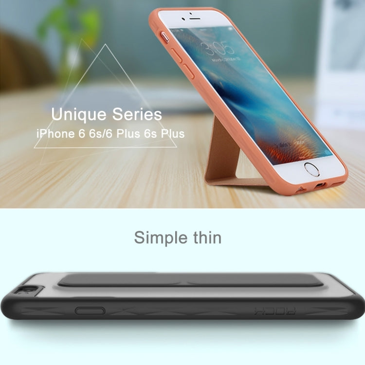 Rock Unique Series II for iPhone 6 Plus & 6s Plus Concise Style Protective Back Case with Holder