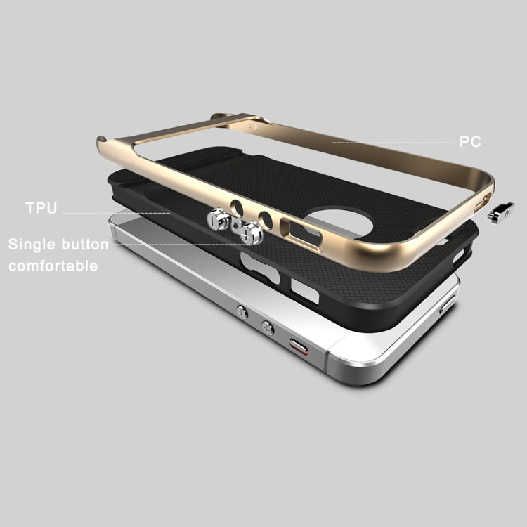 Rock Royce Series for iPhone 6 Plus & 6s Plus Business Style TPU + PC Protective Case
