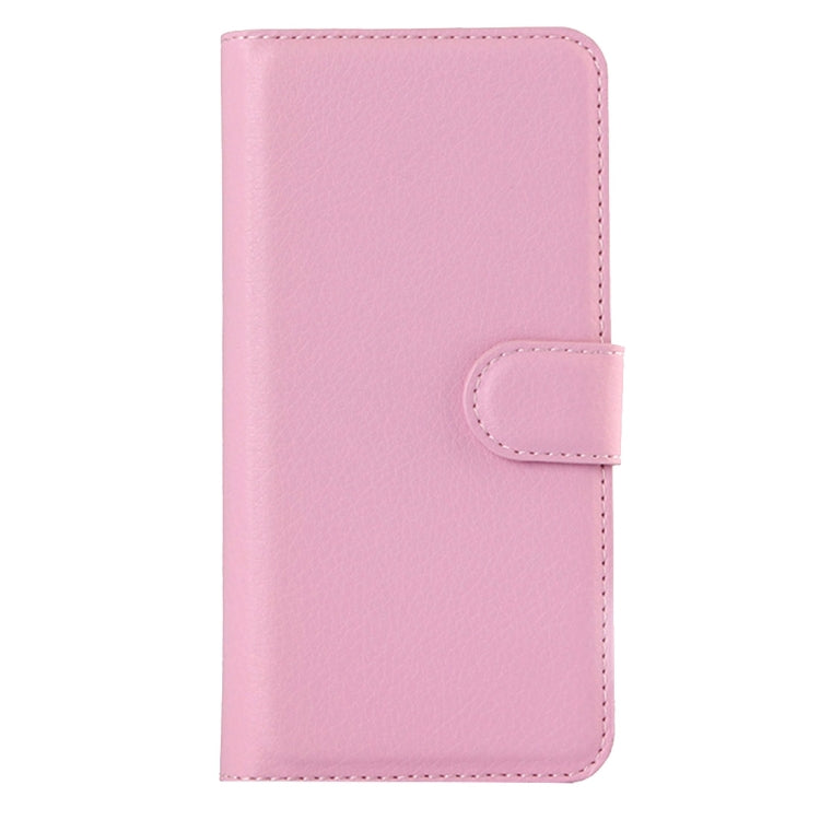For iPhone 6 Plus & 6s Plus Litchi Texture Horizontal Flip Leather Case with Holder & Card Slots & Wallet