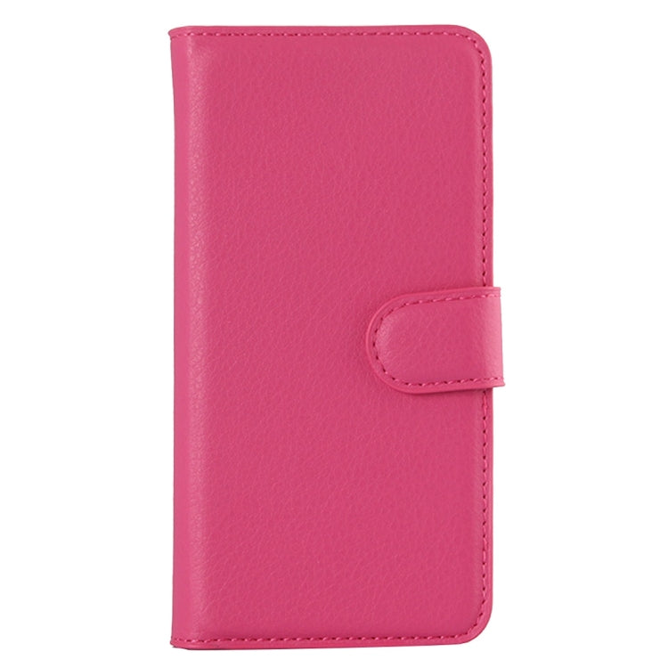 For iPhone 6 Plus & 6s Plus Litchi Texture Horizontal Flip Leather Case with Holder & Card Slots & Wallet